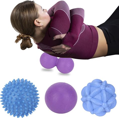 Amazon.com: URAQT Spiky Massage Ball Set, 2 Pack Physical Therapy