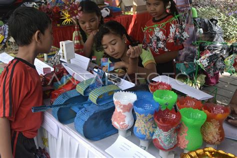 kampanye bebas sampah plastik antara foto