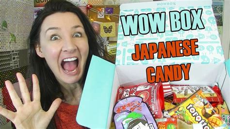 Wow Box Japanese Candy Taste Test August Japanese Candy Taste