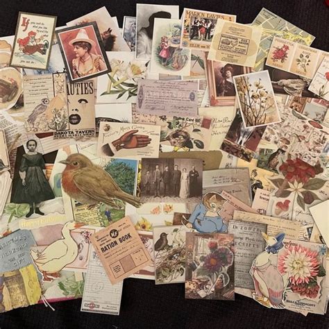 150 Piece Ephemera Pack for Scrapbook Junk Journaling - Etsy