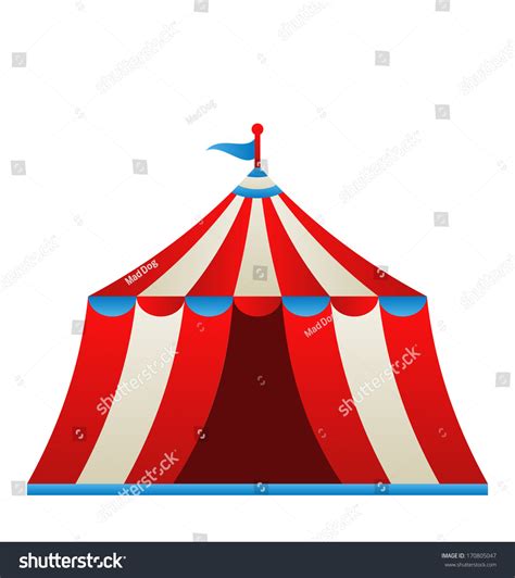 Cartoon Circus Tents