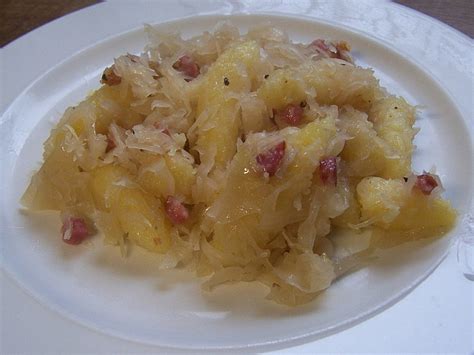 Schupfnudel Pfanne Mit Sauerkraut Chefkoch