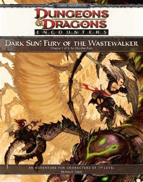 Dark Sun Fury Of The Wastewalker 4e Wizards Of The Coast