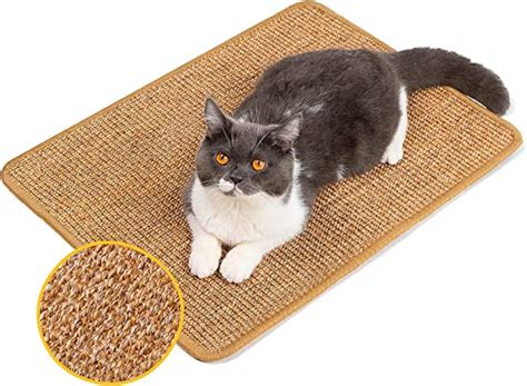 Conlun Tapis Griffoir Pour Chat Mural Grattoir Chat En Sisal Naturel