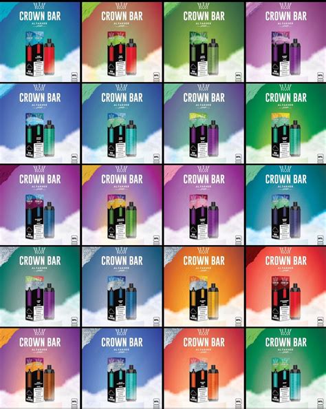 Al Fakher Crown Bar 8000 Puffs Disposable Vape Dubai Vape Bar
