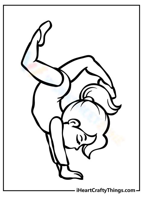 Cartwheel Coloring Pages 2025