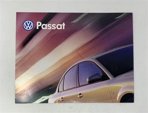 Volkswagen Passat Sales Catalog Brochure Poster Eautomobilia The Online Division Of Wilkinson