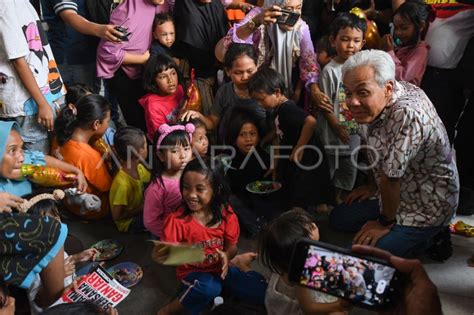 Ganjar Pranowo Blusukan Di Pademangan Jakarta ANTARA Foto