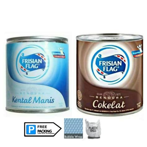 Jual Susu Bendera Kental Manis Frisian Flag Kaleng 370gr Putih