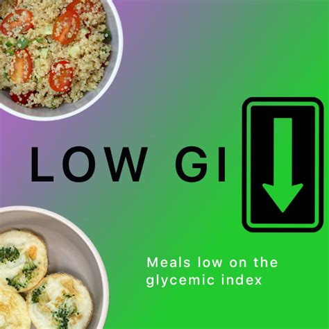 Low Glycemic Index Meal Plan Local Foodz