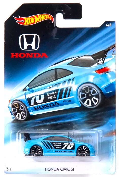 Honda Civic SI автомобіль базовий Hot Wheels Mattel Купити НЕДОРОГО БАВА