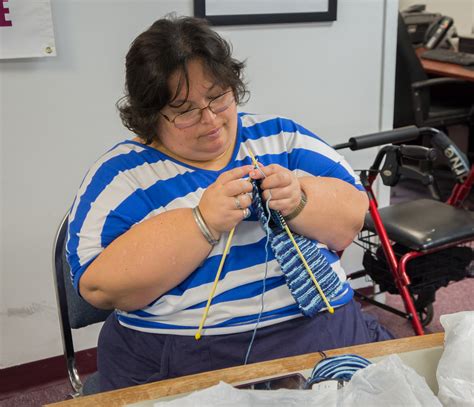 Knitting Class Alliance Center For Independence