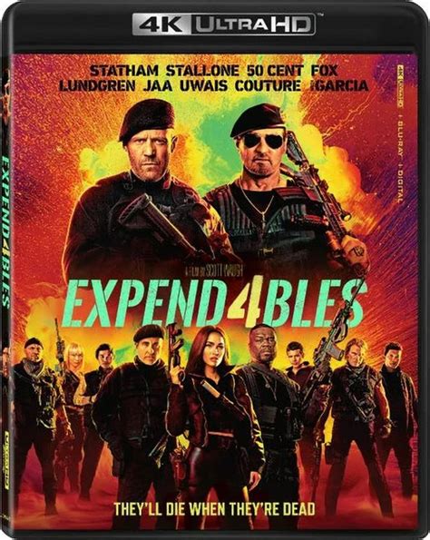 Expend4bles 4k Blu Ray