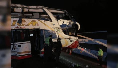 Huarmey Tres Muertos Y 16 Heridos Tras Volcadura De Bus