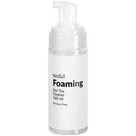 Sinful Sex Toy Foaming Cleaner 160 Ml