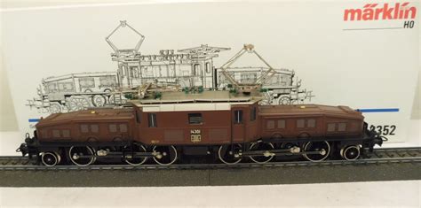 Märklin H0 3352 Krokodil BR Ce 6 8 III der SBB braun 14301 Metall