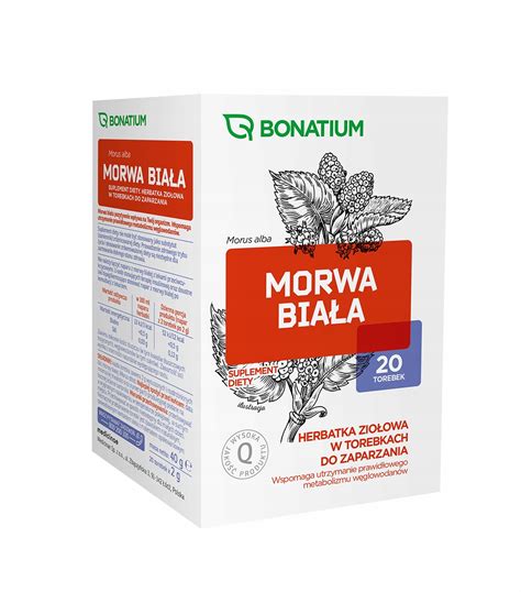 Bonatium Morwa biała Herbatka ziołowa 20 saszetek 13149540465 Allegro pl