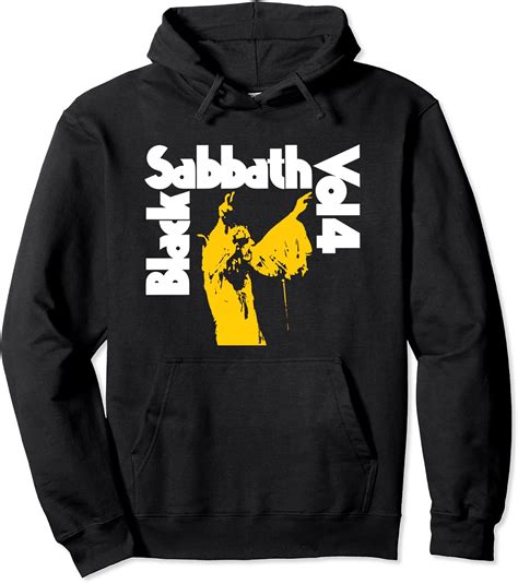 Black Sabbath Official Vol 4 Pullover Hoodie Clothing