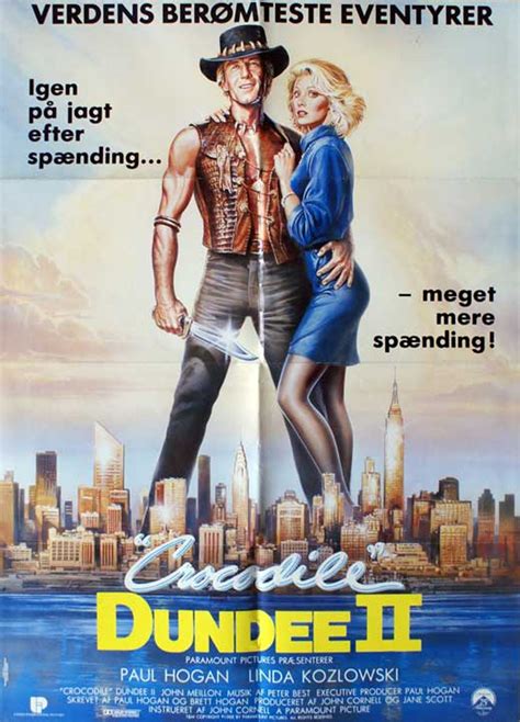 Crocodile Dundee 2 Movie Poster Print 27 X 40 Item Movab86101