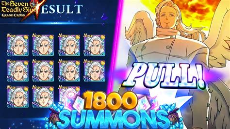 Mael Live Summons And Showcase 1800 Gems The Seven Deadly Sins