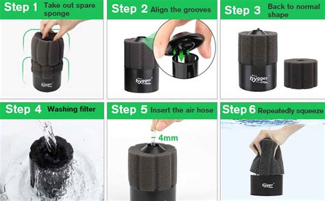 Hygger Aquarium Biochemical Sponge Filter Hygger