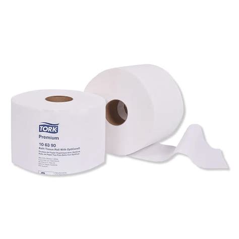 Tork Premium Toilet Paper Roll With Opticore Septic Safe Ply White