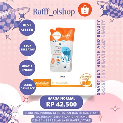 Jual Guardian Essential Refil Shower Cream Ml Promo Hari