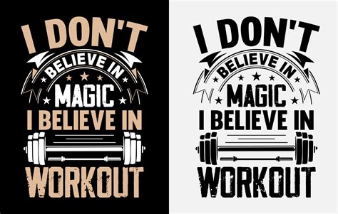 Gym T Shirt Design Gym Motivational Quote Workout Inspirational T