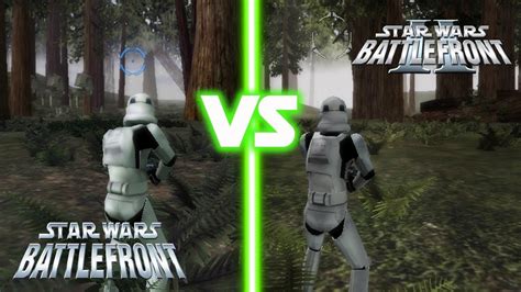 Lowest Graphics Comparison Star Wars Battlefront Vs