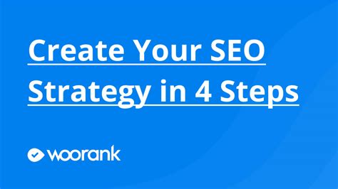 Create Your Seo Strategy In 4 Steps