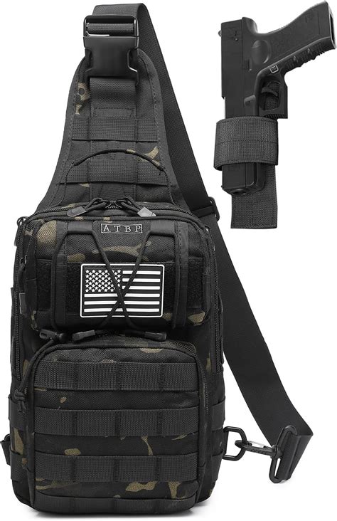 Atbp Tactical Sling Backpack Bag Pack For Men Military One Strap Shoulder Backpack