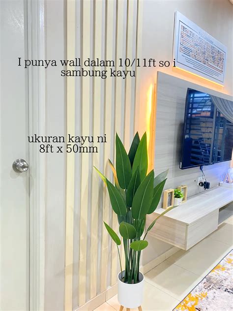 Diy Fluted Wall Guna Kayu Mdf Shopee Galeri Disiarkan Oleh 𝙢𝙮𝙧𝙖