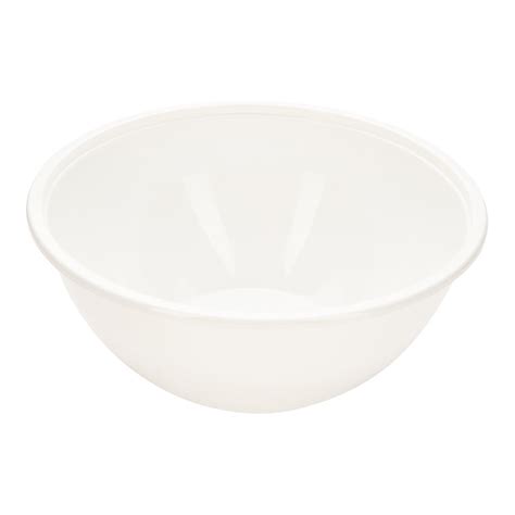 7 Oz Round White Plastic Salad Bowl 5 X 5 X 1 34 200 Count Box