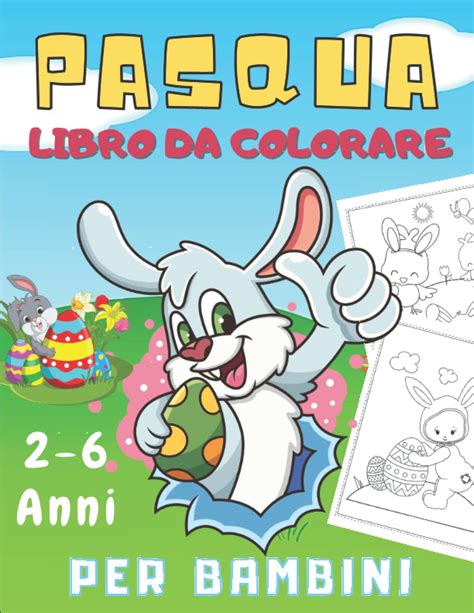 Buy Pasqua Libro Da Colorare Per Bambini 2 6 Anni Meravigliosi Disegni