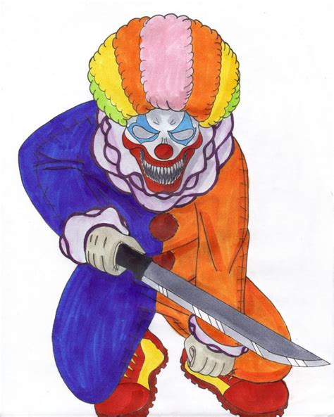 Comment Dessiner Un Clown Au Crayon Photos Croquis Faciles De Clowns