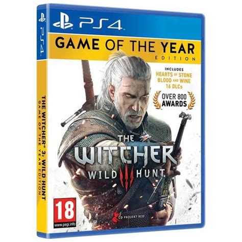 Buy Witcher 3 Wild Hunt Game Of The Year Edition PlayStation 4 PS4