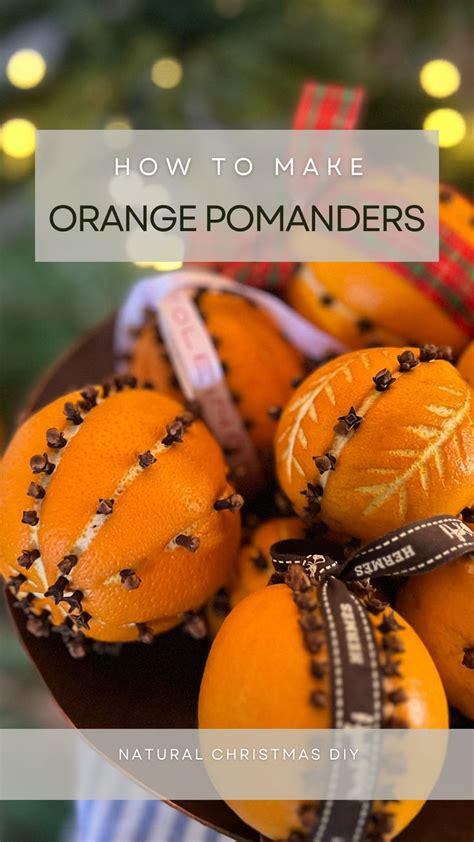 Step By Step Guide Diy Orange Pomanders For A Fragrant Home Easy