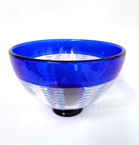 Proantic Seguso Viro Murano Glass Bowl