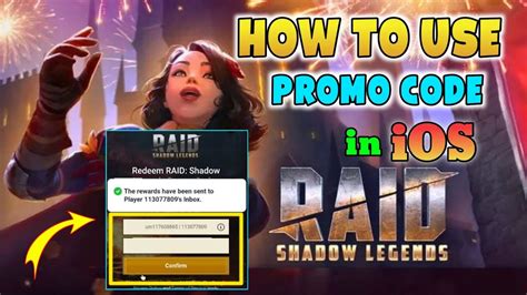 Raid Shadow Legends How To Enter Promo Code In IOS Raid Shadow