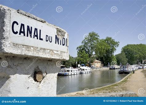 Canal Du Midi, France Royalty-Free Stock Photo | CartoonDealer.com ...