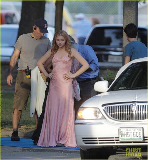 Chloe Grace Moretz Carrie Prom Dress