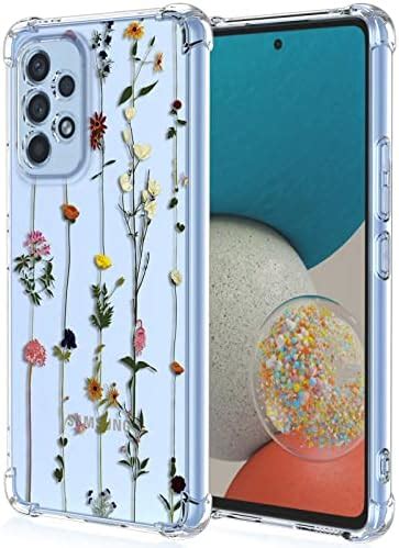 Xinyexin Clear Cover Per Samsung Galaxy A G Motivo Fiori Floral