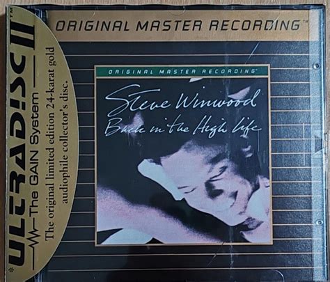 Mfsl Steve Winwood Back In The High Life Ultradisc Ii Limited Edition