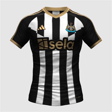 Newcastle United X Adidas Home Concept Fifa Kit Creator Showcase