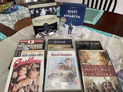 Classic Movie Collection David Lean Disc Set Plus More Movies