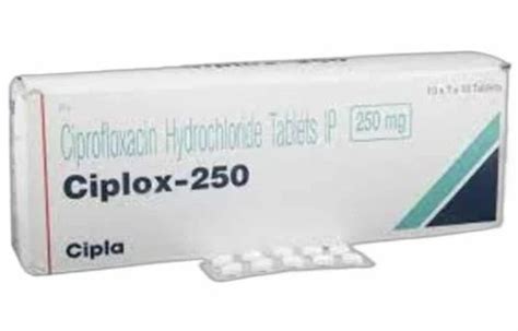 Ciplox Tablet Ciprofloxacin Mg For Infection Packaging Size