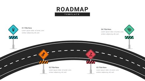 Roadmap Infographics Template For Powerpoint Slidebazaar