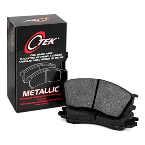 Centric® 102 13380 C Tek™ Semi Metallic Front Disc Brake Pads