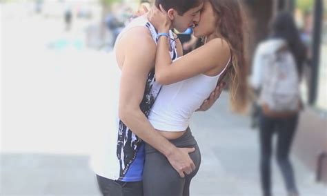 Kissing Prank Hot Girl Telegraph