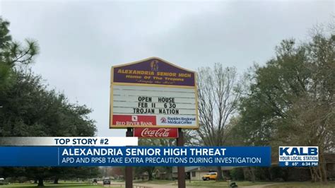 RPSB responds to recent threats to Alexandria Senior High School